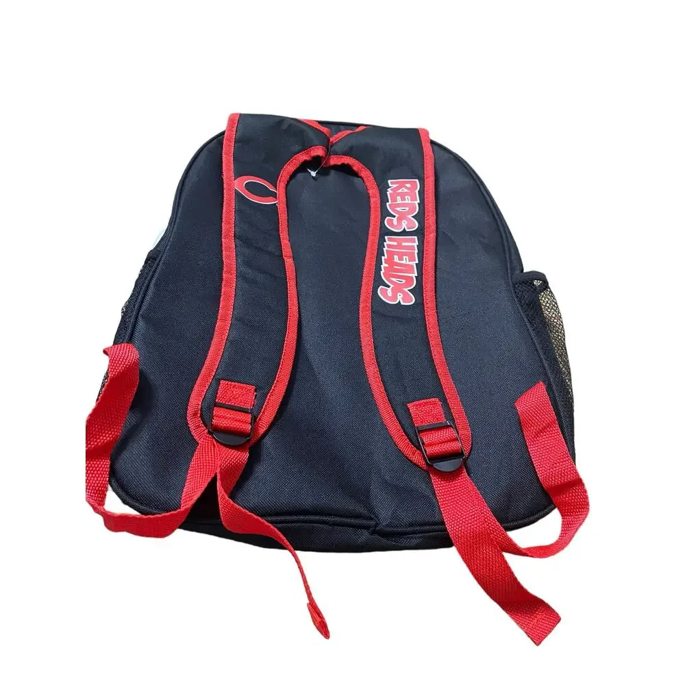 Red Heads Cincinnati Reds Backpack Side Pockets Full Size